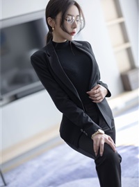 Wang Xinyao Yanni - NO.012 Buy watermark free black suit with pants, Gao Qilan(24)